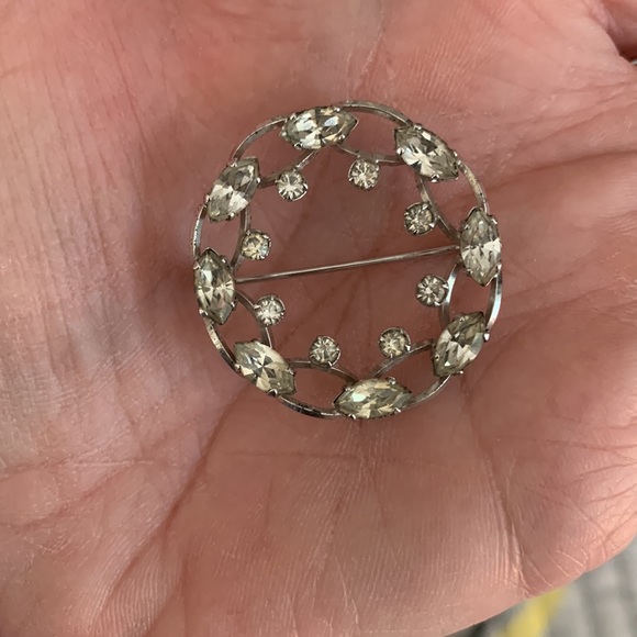 Vintage Van dell sterling silver round brooch! - Picture 5 of 8